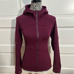 Lululemon Fleece Flurry Jacket Hoodie Size 4 Marvel Purple $168